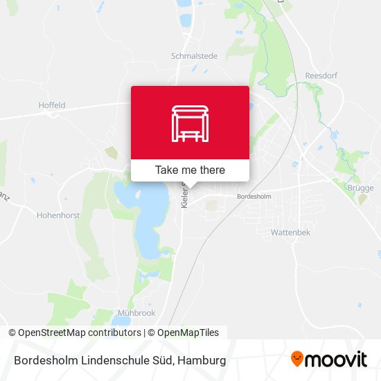 Bordesholm Lindenschule Süd map