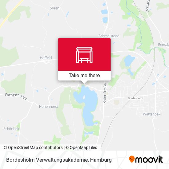 Bordesholm Verwaltungsakademie map