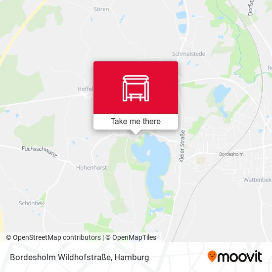 Bordesholm Wildhofstraße map
