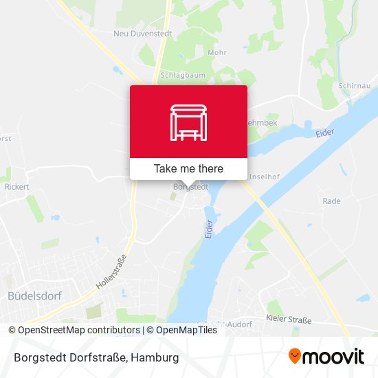 Borgstedt Dorfstraße map
