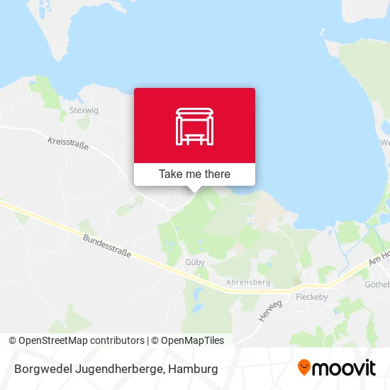 Карта Borgwedel Jugendherberge