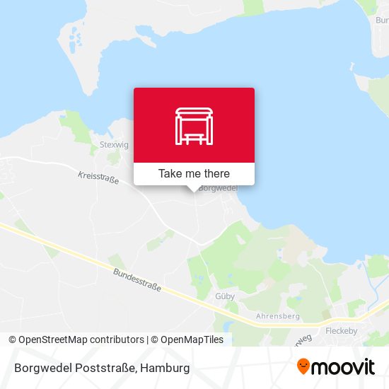 Borgwedel Poststraße map