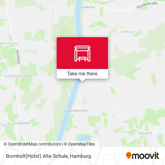 Карта Bornholt(Holst) Alte Schule