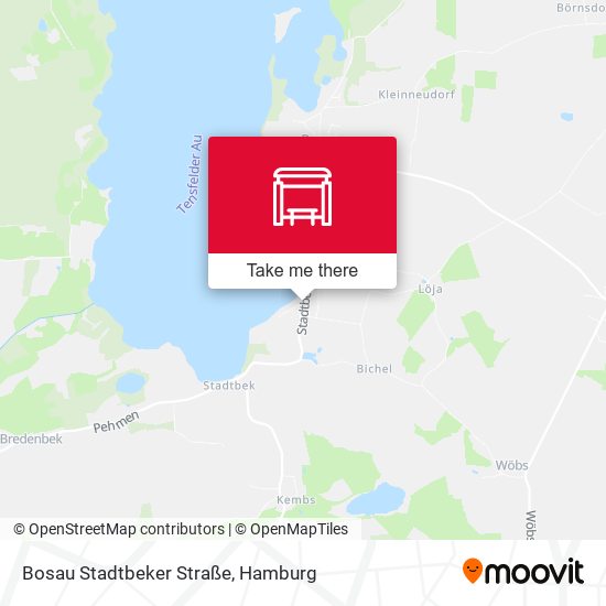 Bosau Stadtbeker Straße map
