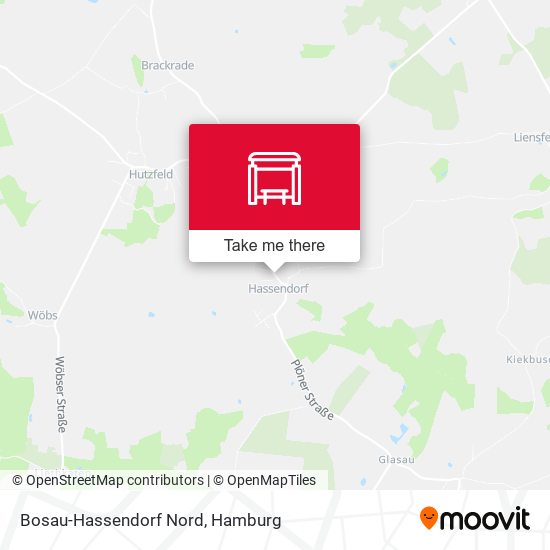 Bosau-Hassendorf Nord map