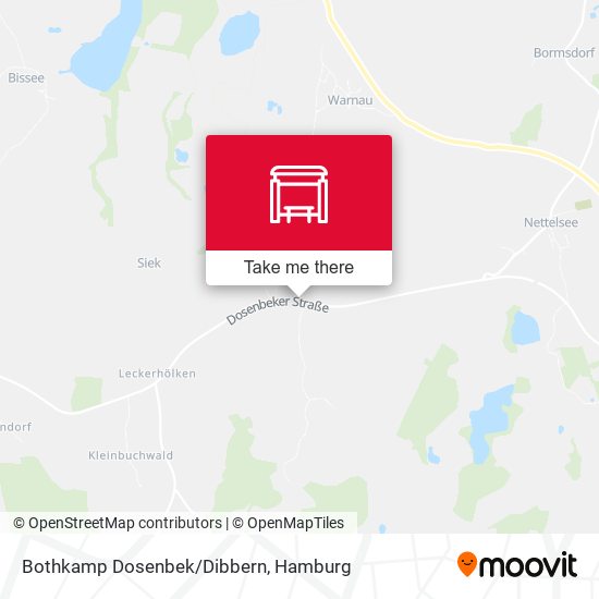 Bothkamp Dosenbek/Dibbern map