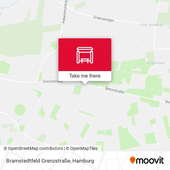 Bramstedtfeld Grenzstraße map
