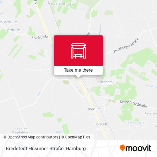 Bredstedt Husumer Straße map