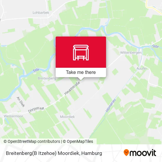 Карта Breitenberg(B Itzehoe) Moordiek