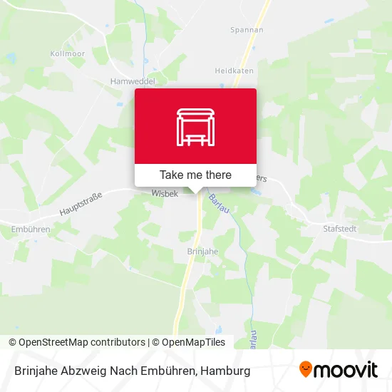 Карта Brinjahe Abzweig Nach Embühren