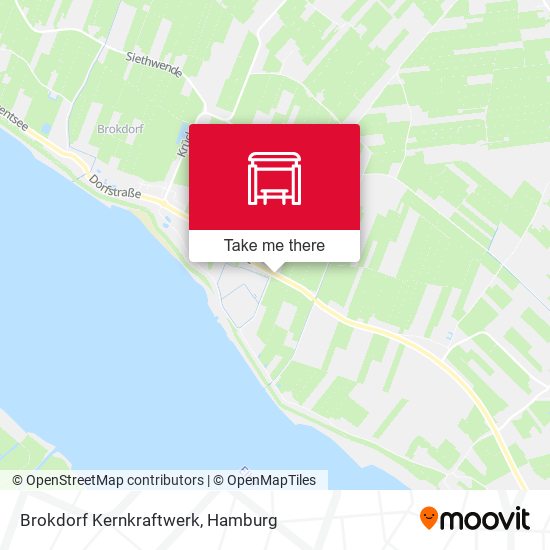 Brokdorf Kernkraftwerk map