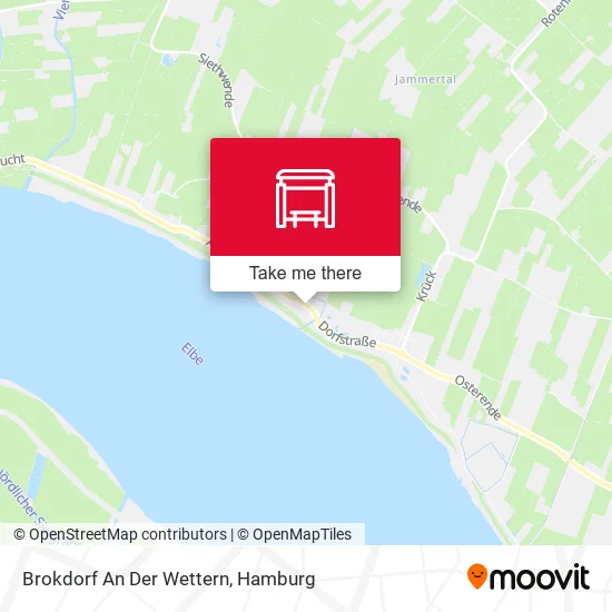 Карта Brokdorf An Der Wettern