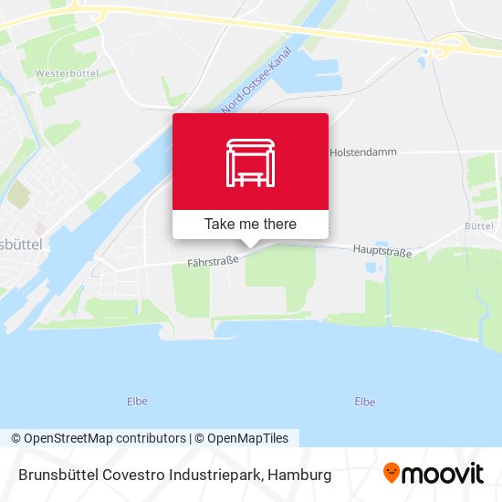 Brunsbüttel Covestro Industriepark map