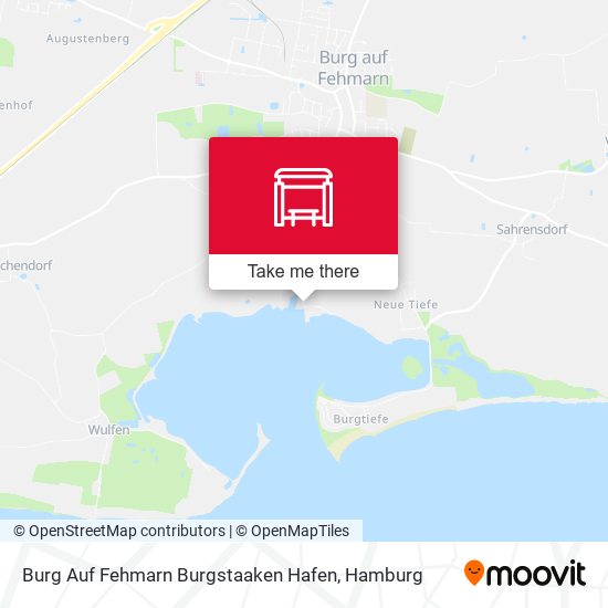 Burg Auf Fehmarn Burgstaaken Hafen map