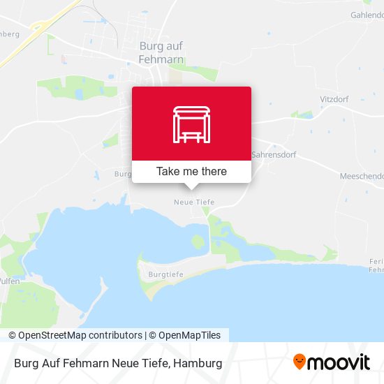 Burg Auf Fehmarn Neue Tiefe map