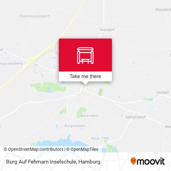 Burg Auf Fehmarn Inselschule map