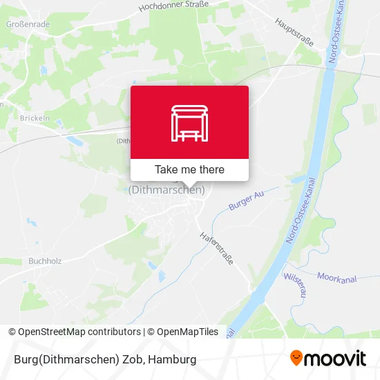 Карта Burg(Dithmarschen) Zob