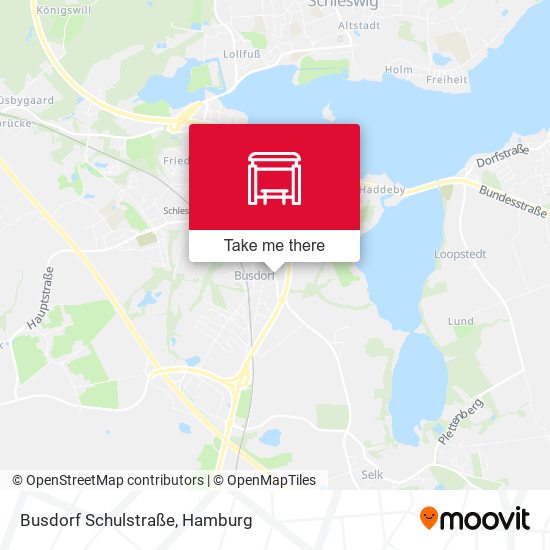 Busdorf Schulstraße map