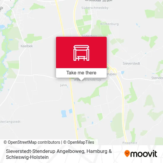 Карта Sieverstedt-Stenderup Angelboweg