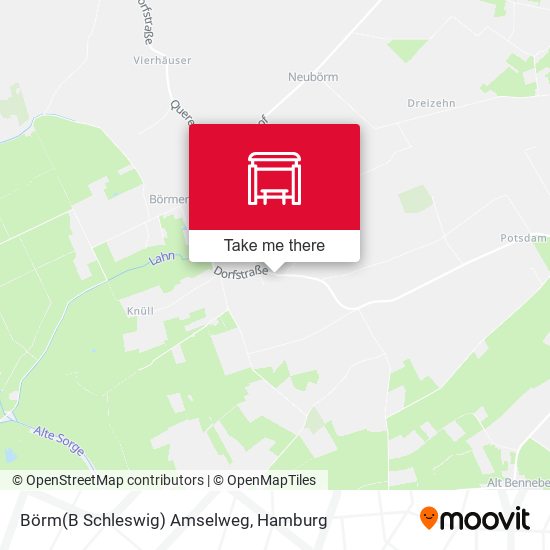 Börm(B Schleswig) Amselweg map