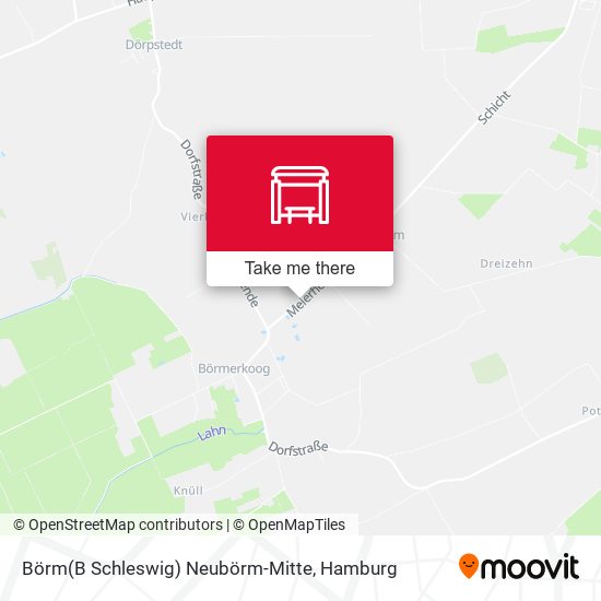 Börm(B Schleswig) Neubörm-Mitte map