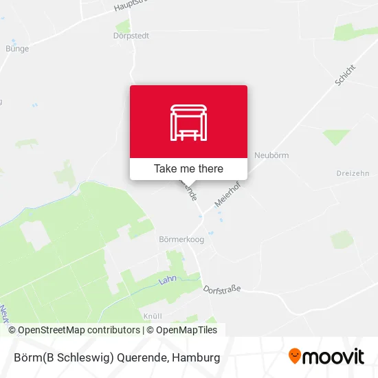 Карта Börm(B Schleswig) Querende
