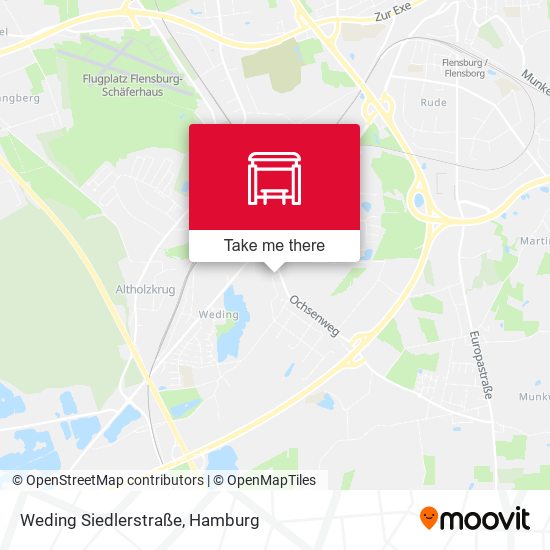 Weding Siedlerstraße map