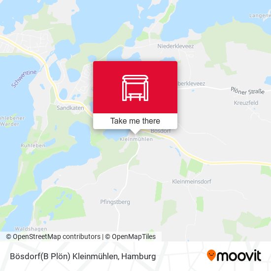 Bösdorf(B Plön) Kleinmühlen map