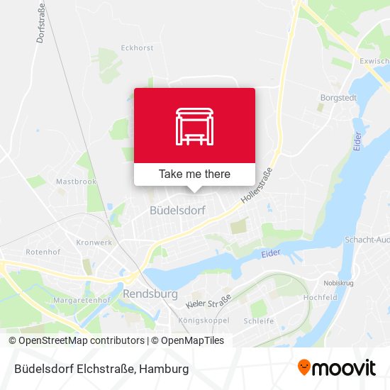 Büdelsdorf Elchstraße map