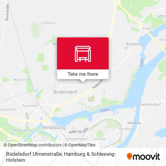 Büdelsdorf Ulmenstraße map