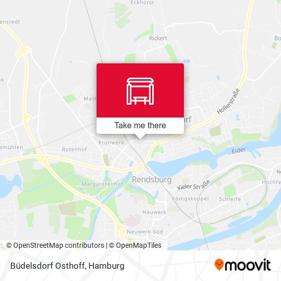 Büdelsdorf Osthoff map