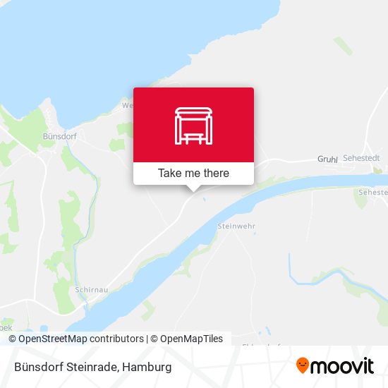 Bünsdorf Steinrade map