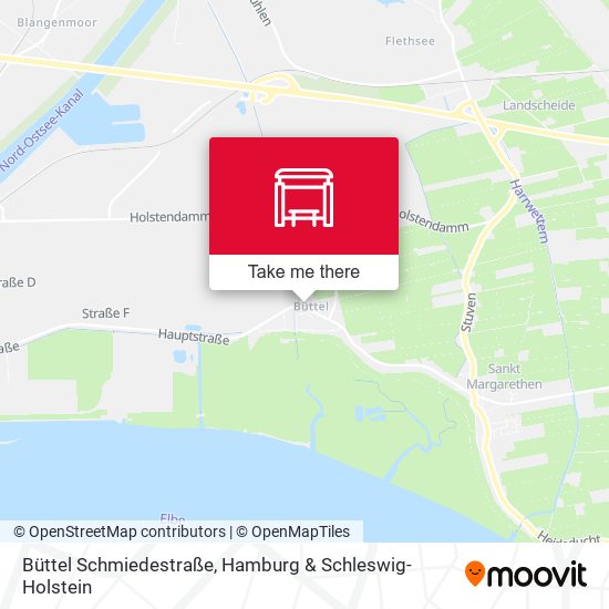 Büttel Schmiedestraße map