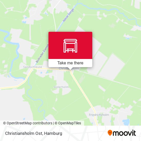 Christiansholm Ost map