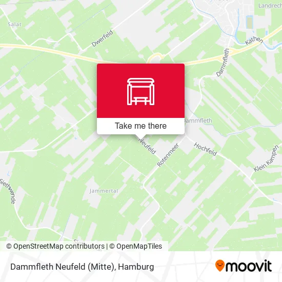 Карта Dammfleth Neufeld (Mitte)