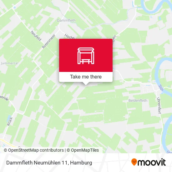Карта Dammfleth Neumühlen 11