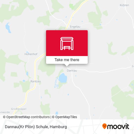 Dannau(Kr Plön) Schule map
