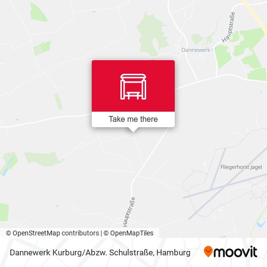 Карта Dannewerk Kurburg / Abzw. Schulstraße