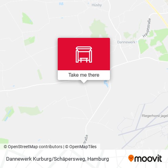 Dannewerk Kurburg/Schäpersweg map