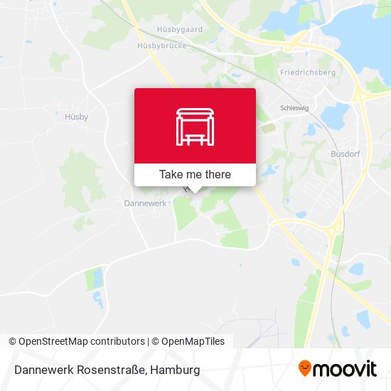 Dannewerk Rosenstraße map