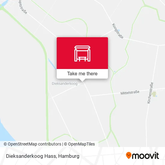 Карта Dieksanderkoog Hass