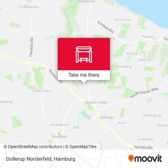 Карта Dollerup Norderfeld