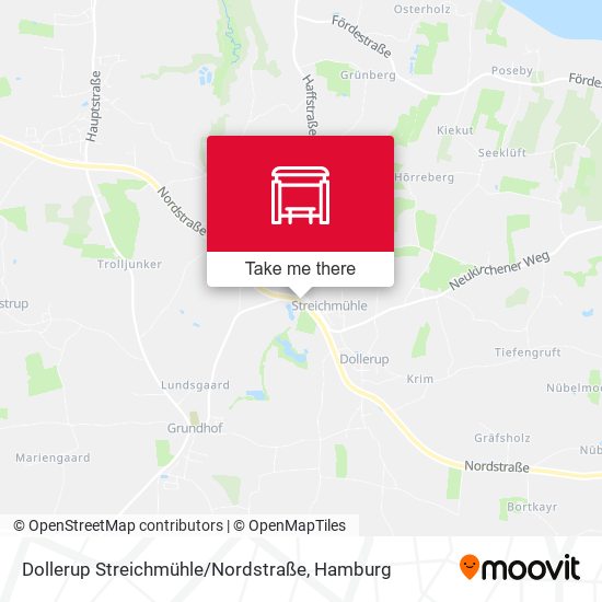 Dollerup Streichmühle / Nordstraße map