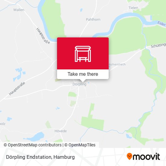 Dörpling Endstation map