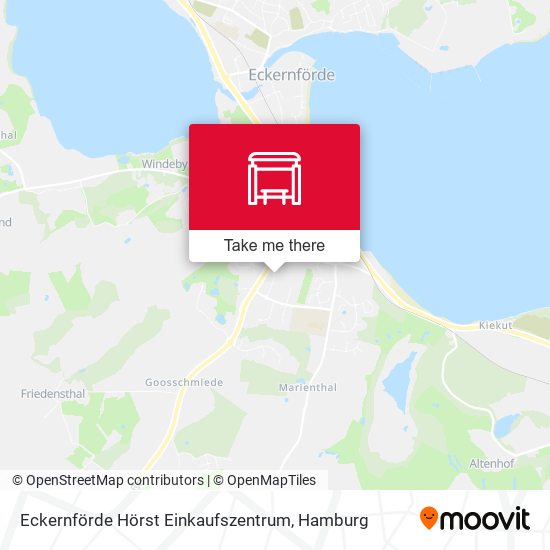 Eckernförde Hörst Einkaufszentrum map