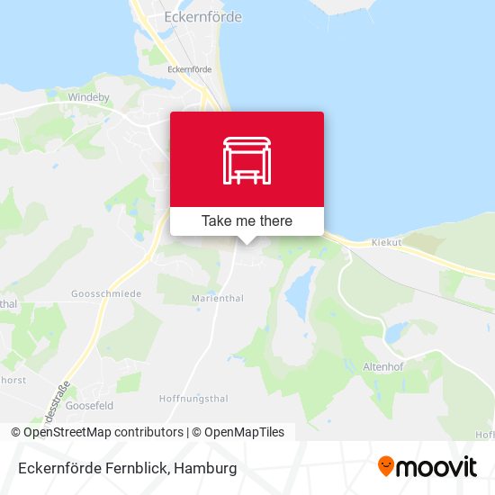 Eckernförde Fernblick map