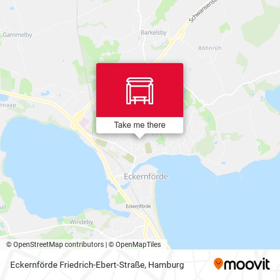 Eckernförde Friedrich-Ebert-Straße map