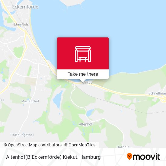Altenhof(B Eckernförde) Kiekut map