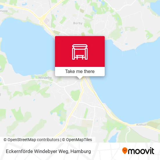 Карта Eckernförde Windebyer Weg
