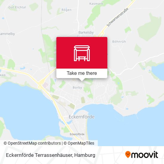 Eckernförde Terrassenhäuser map